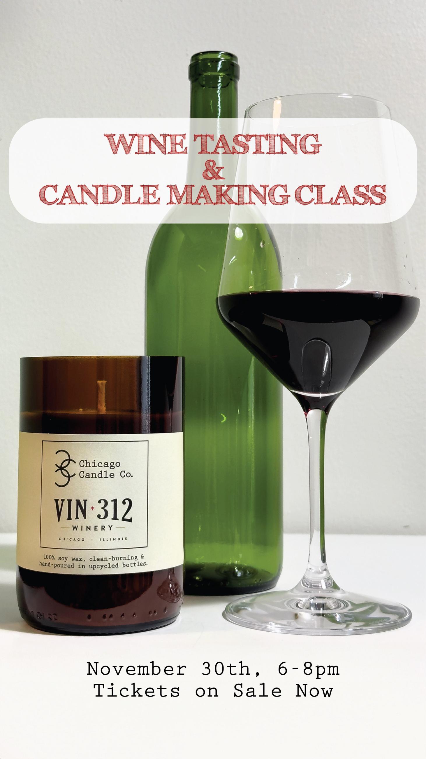 Product Image for Wine Tasting and Candle Making Event!